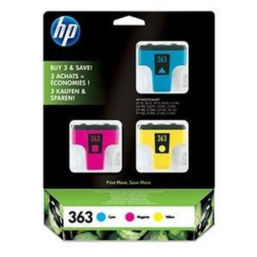 Tinta Original Hp Cb333ee Tricolor Cartabon