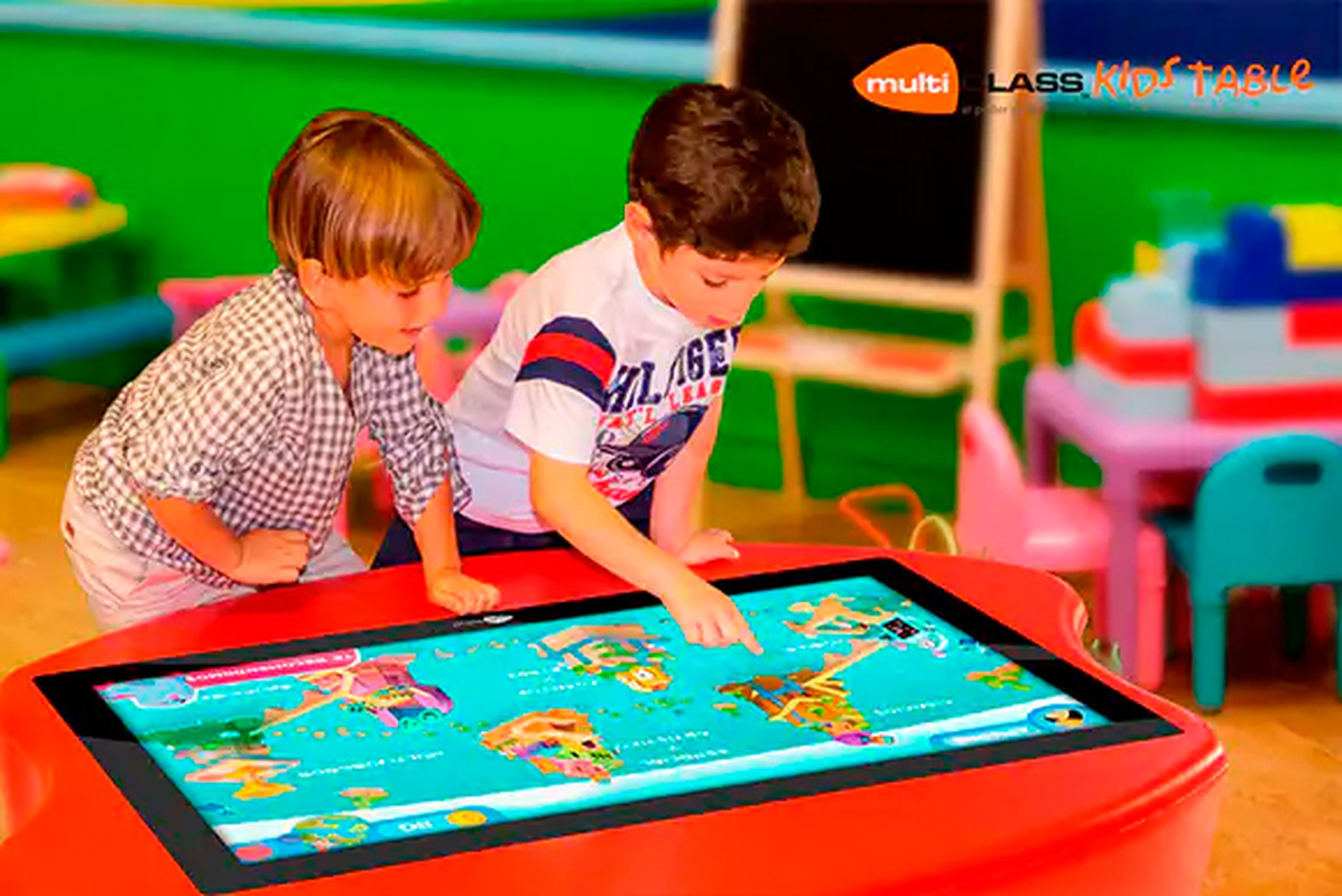 Mesa Interactiva T Ctil Infantil Multiclass Cartabon