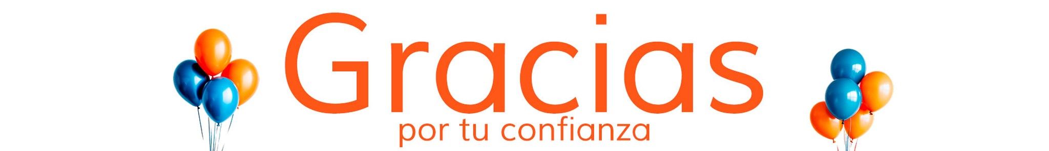Gracias por vuestra confianza