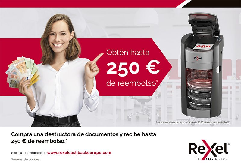 Hasta 250€ de reembolso por la compra de una selección de destructoras