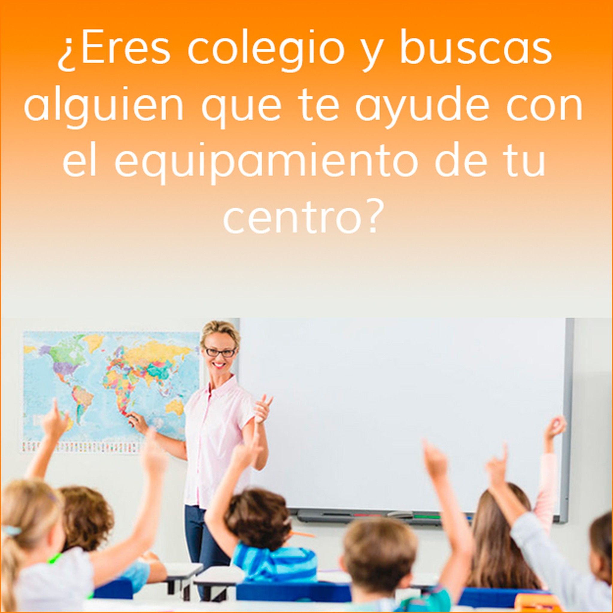 Material escolar para colegios. Todo el equipamiento que necesita un colegio