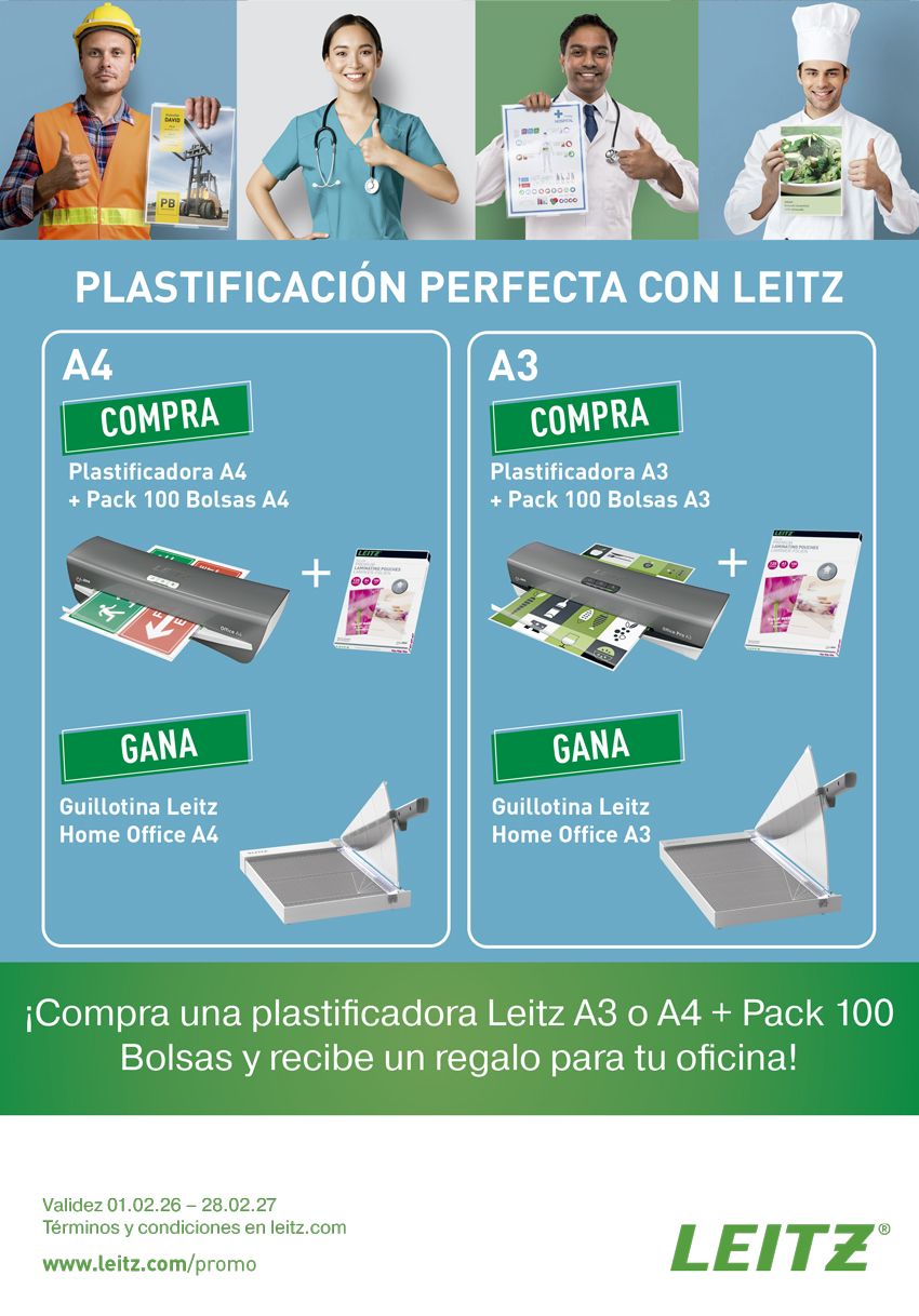 Plastificación perfecta con ILAM de Leitz