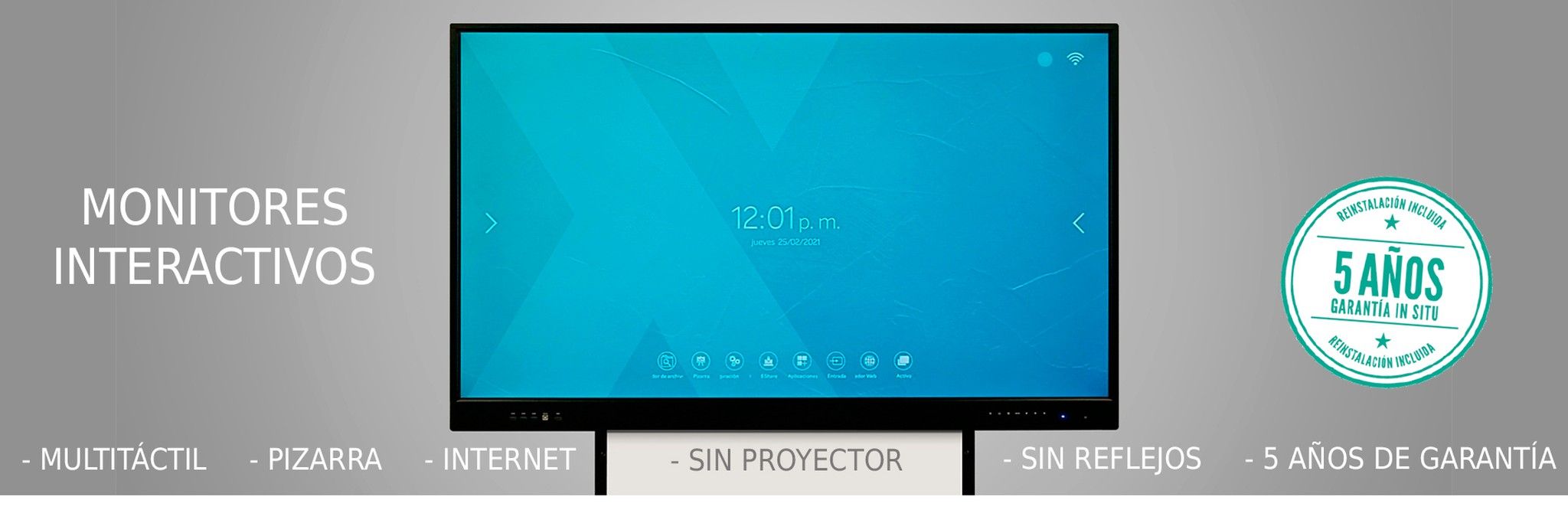 monitores interactivos con los mejores precios