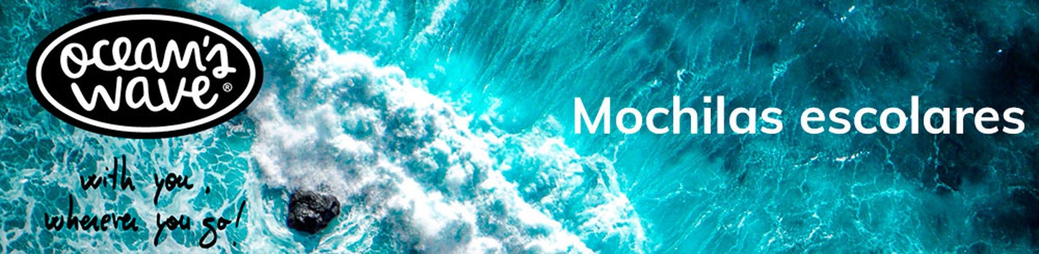 Mochilas Ocean's Wave escolares