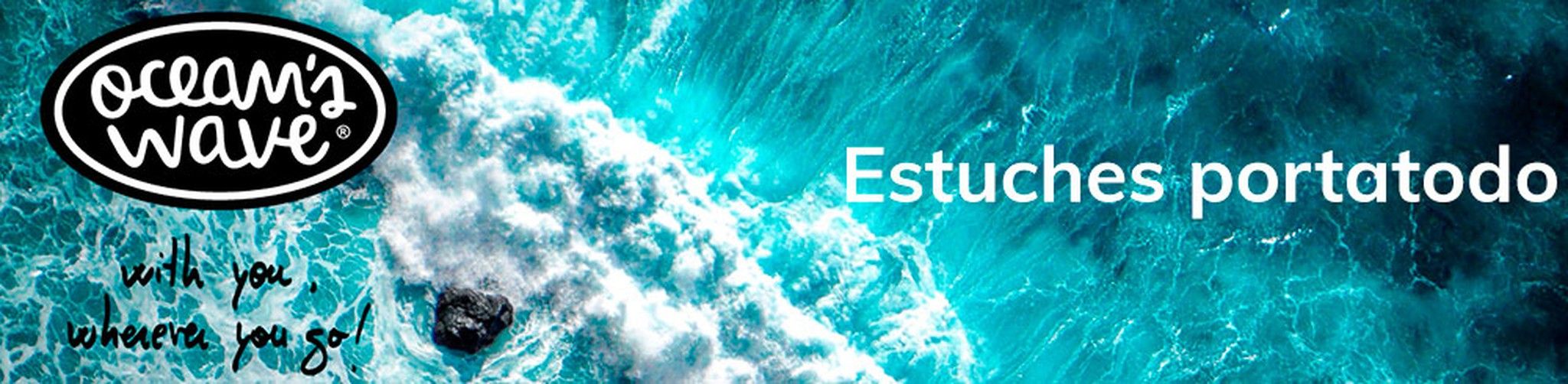 Estuches y portatodos Ocean's Wave