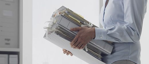 Cómo ahorrar en papel de oficina