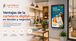 Ventajas de la cartelería digital en tiendas y negocios