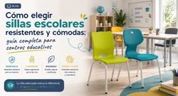 Cómo elegir sillas escolares resistentes y cómodas: guía completa para centros educativos