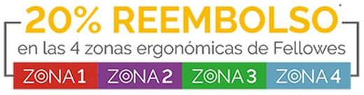 20% REEMBOLSO en ergonomía