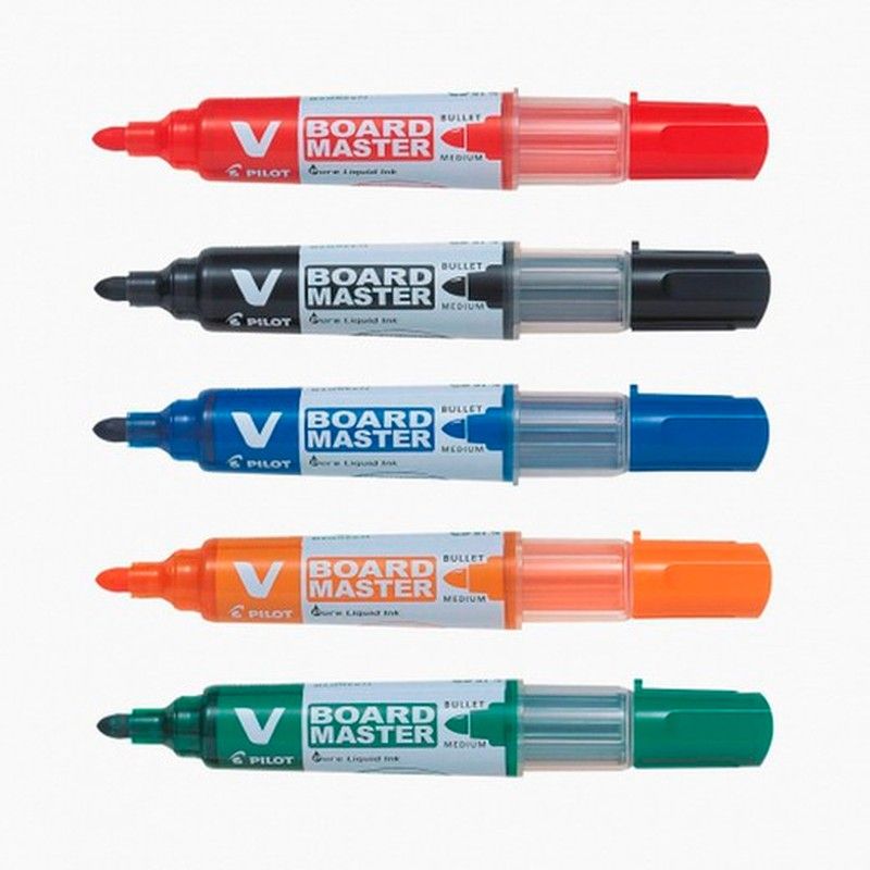 Escritura: rotuladores de borrado en seco.