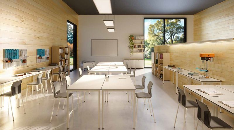 Cómo elegir mobiliario escolar resistente y duradero y cómo utilizarlo