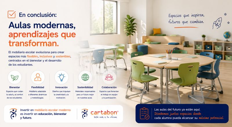 Preguntas frecuentes sobre mobiliario escolar moderno
