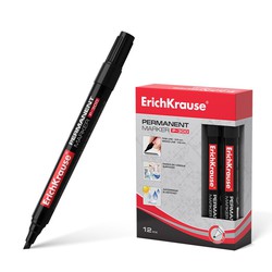 Rotulador permanente ErichKrause P300 punta biselada