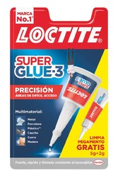 Adhésif instantané de précision Super Glue-3 + nettoyant pour colle 2g