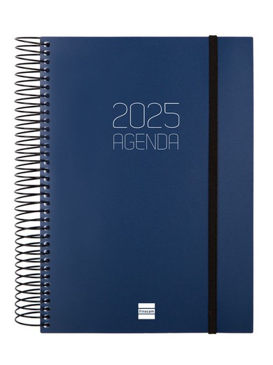 Agenda 2025 Opaque de Finocam. 155 x 212 mm