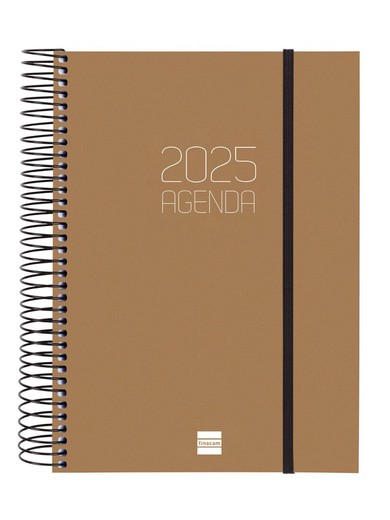 Agenda Finocam Opaca 2025. 155x212mm