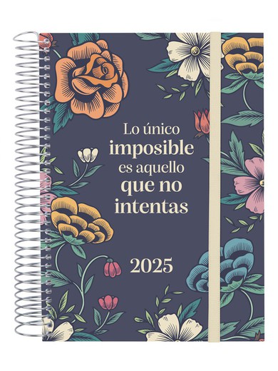 Agenda Design Col.E10 Día por página 2025 Imposible+