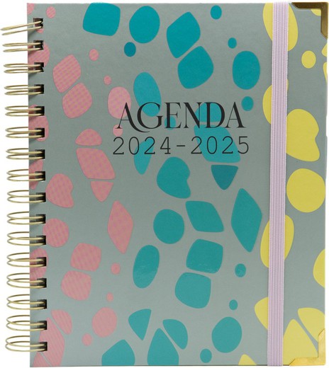 Agenda escolar Sweetcolor 2024-2025 Dos días Página Print