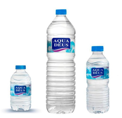 Água clássica do Aqua deus. 3 tamanhos