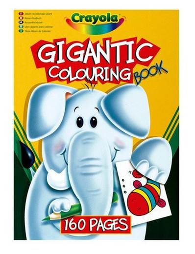 Album gigante para colorear crayola