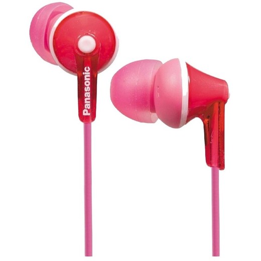 Fones de ouvido intra-auriculares Panasonic rosa