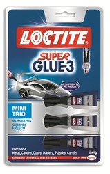 Pegamento Super Glue-3 5 Gr. C/Pincel Loctite