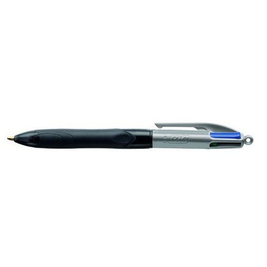 caneta esferográfica bic grip pro 4 cores