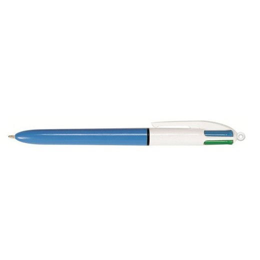 Bolígrafo bic 4 colores en uno color básicos