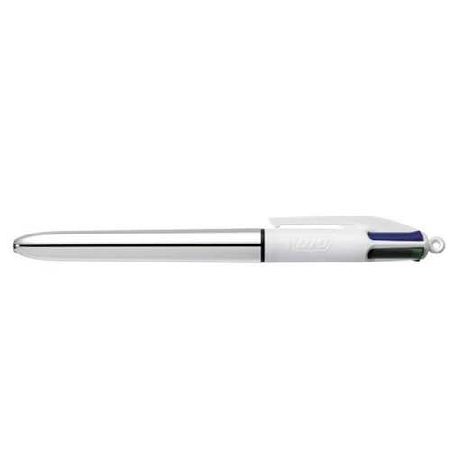 caneta bic de 4 cores, série brilho