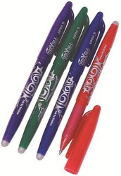 Pack de 4 bolígrafos triangulares azul, rojo y negro Mktape — Cartabon