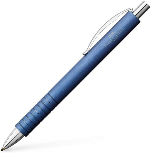 Bolígrafo essentio de faber castell. Azul.
