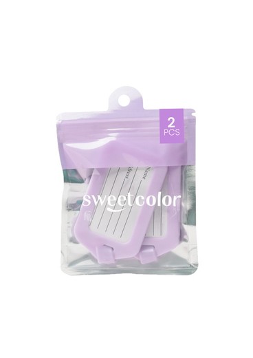 Bolsa con 2 identificadores Sweetcolor