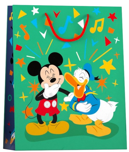 Bolsa Papel de Regalo Grande Mickey