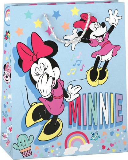 Bolsa Papel de Regalo Grande Minnie