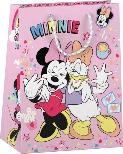 Sac en papier embrulho moyen Minnie