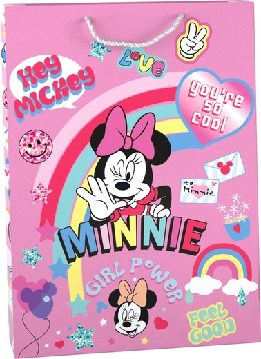 Bolsa Papel de Regalo XL Minnie