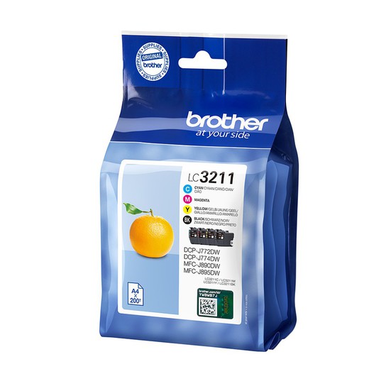 BROTHER LC3211VAL 4 couleurs