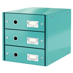 Caja de almacenaje mediana DIN-A4 Click & Store WOW de Leitz – 281