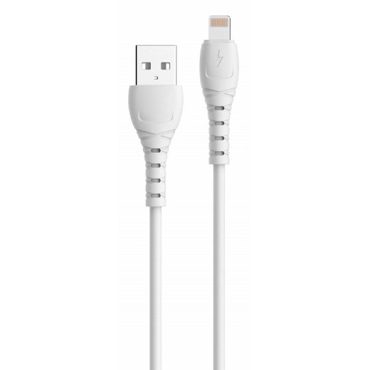 Cable avantlightning a usb 3a - 1m - blanco