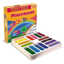 Boîte pack classe avec 352 plastidecor assortis