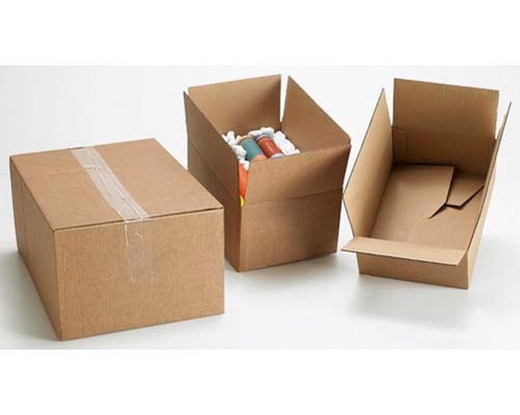 Cajas de cartón automontables. 3 tamaños