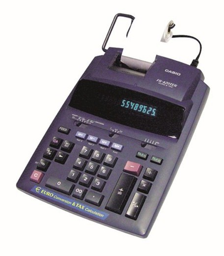 Calculadora con impresora casio hr-420 tec