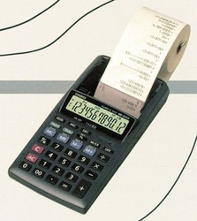 calculadora com impressora casio hr-8 tec