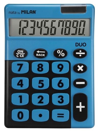 Calculadora de sobremesa Azul