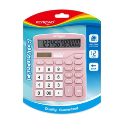 Calculadora de sobremesa Keyroad colores pastel