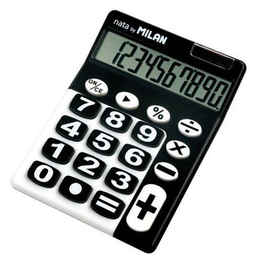 Calculadora de mesa milão 10 dígitos