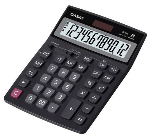 calculatrice casio gx-12b