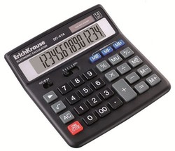 Calculatrices de bureau Erichkrause 14 chiffres