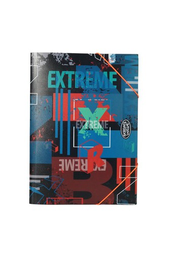 Carpeta Folio Polipropileno Gomas y Solapas Extreme