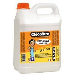 Cola blanca vinílica Cleopatra envase 5 litros